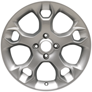 Platišče iz lahke zlitine 17" s 5 kraki, oblika Y, srebrna